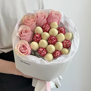 Букет из клубники #21